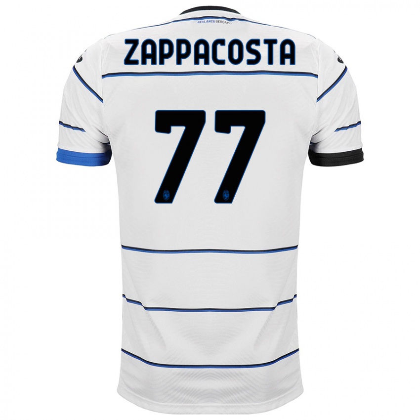 Homem Camisola Davide Zappacosta #77 Branco Alternativa 2023/24 Camisa