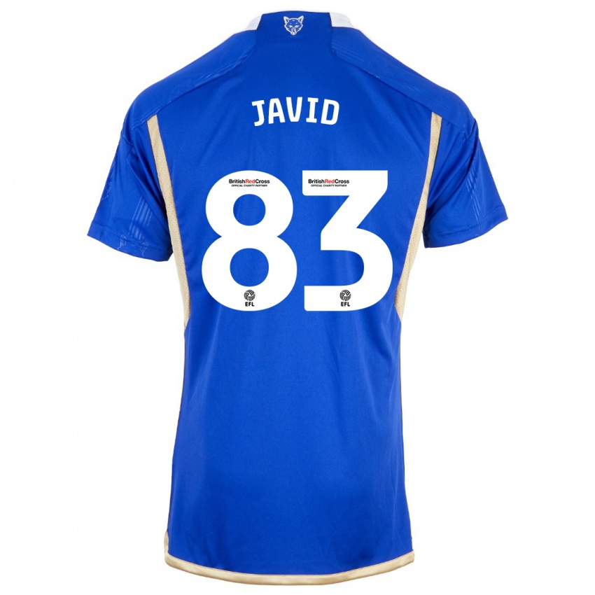 Mulher Camisola Abdullah Javid #83 Azul Real Principal 2023/24 Camisa