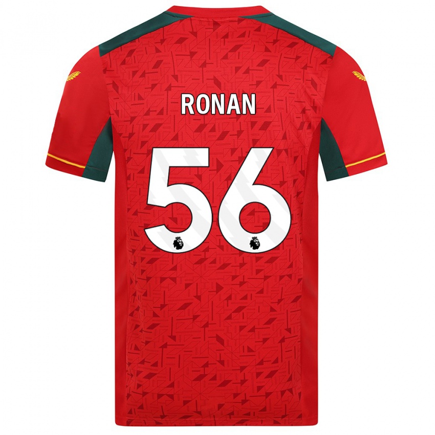 Mulher Camisola Connor Ronan #56 Vermelho Alternativa 2023/24 Camisa