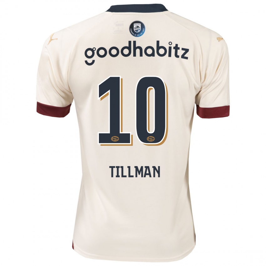 Mulher Camisola Malik Tillman #10 Esbranquiçado Alternativa 2023/24 Camisa