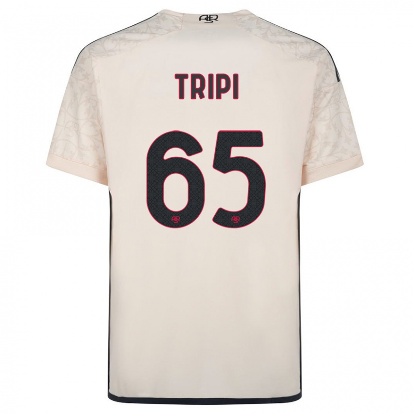 Mulher Camisola Filippo Tripi #65 Esbranquiçado Alternativa 2023/24 Camisa