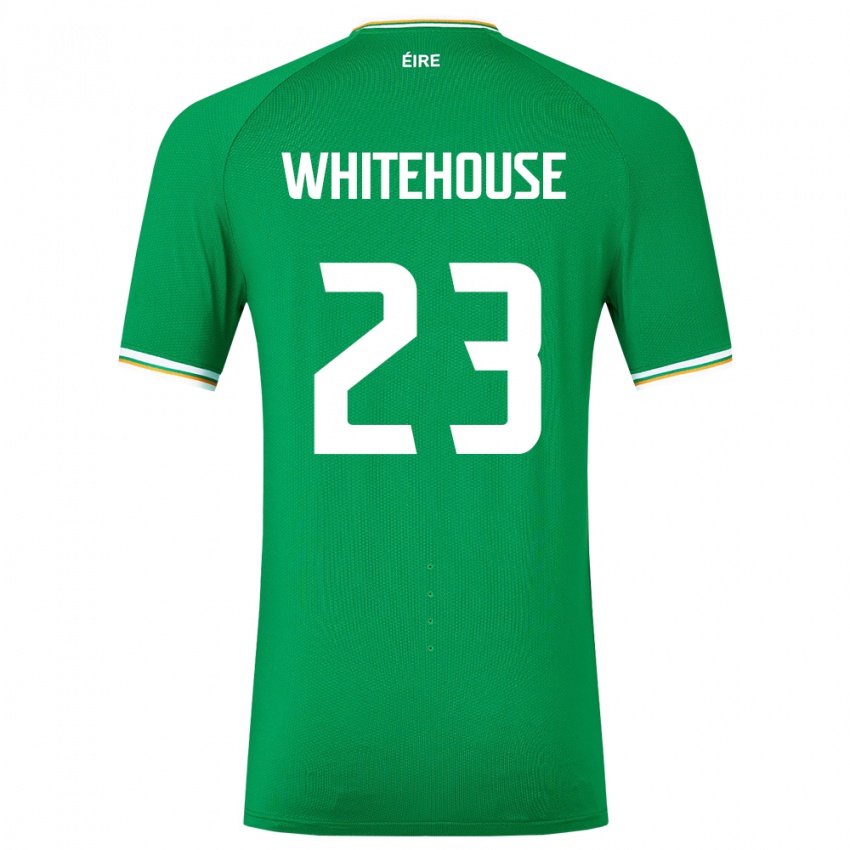 Criança Camisola Irlanda Sophie Whitehouse #23 Verde Principal 24-26 Camisa