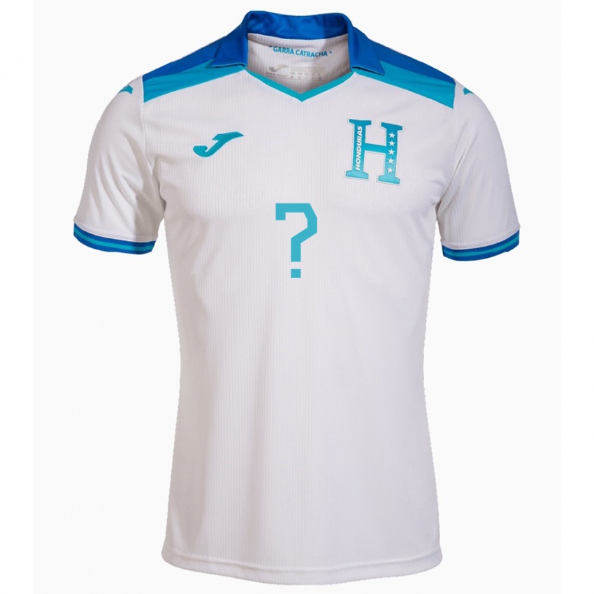 Criança Camisola Honduras Melida Morales #0 Branco Principal 24-26 Camisa