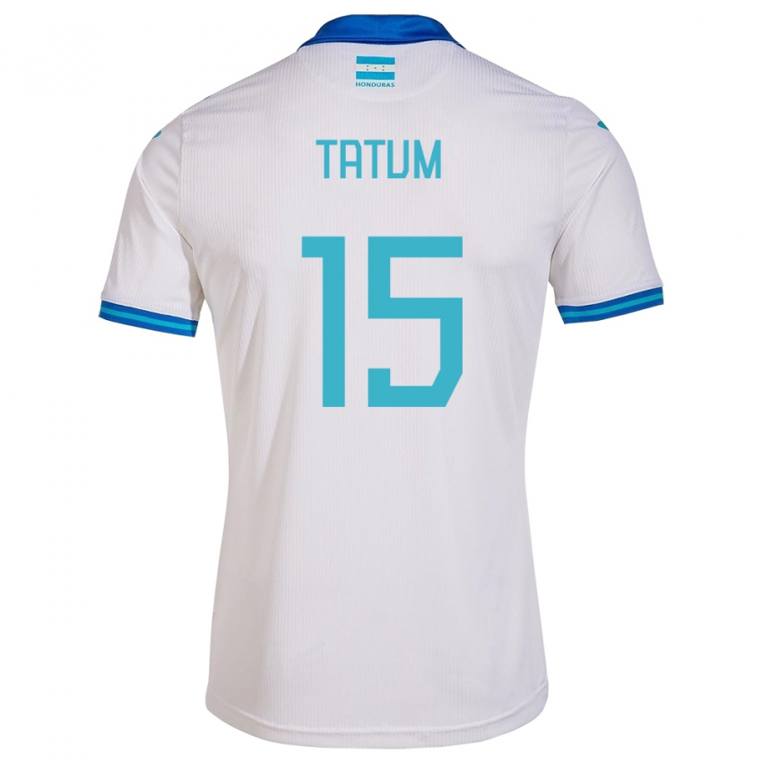 Criança Camisola Honduras Anfronit Tatum #15 Branco Principal 24-26 Camisa