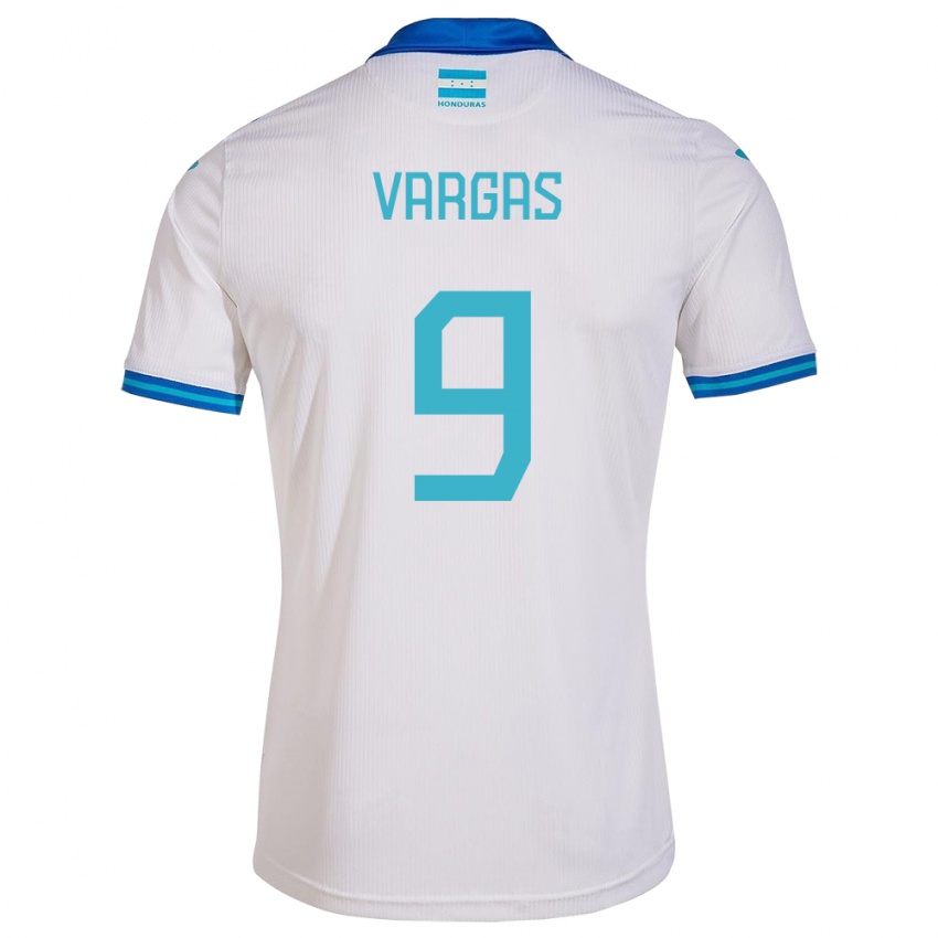 Criança Camisola Honduras Nayrobi Vargas #9 Branco Principal 24-26 Camisa