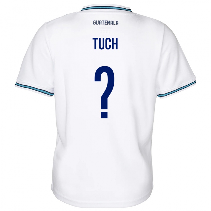 Criança Camisola Guatemala Lorenzo Tuch #0 Branco Principal 24-26 Camisa