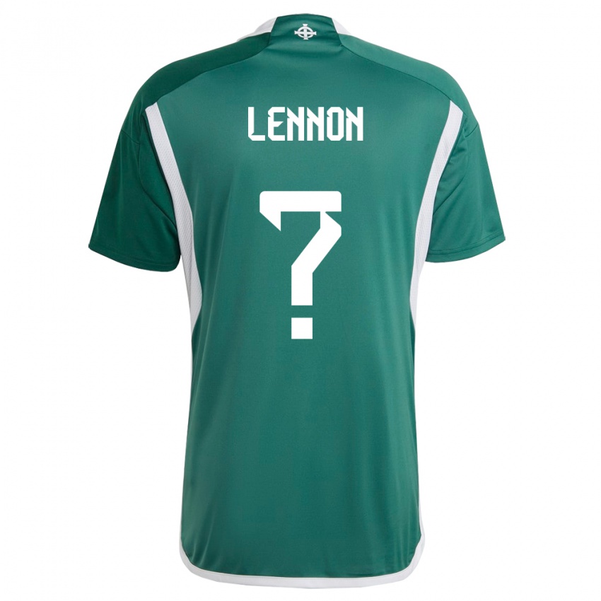 Criança Camisola Irlanda Do Norte Gallagher Lennon #0 Verde Principal 24-26 Camisa