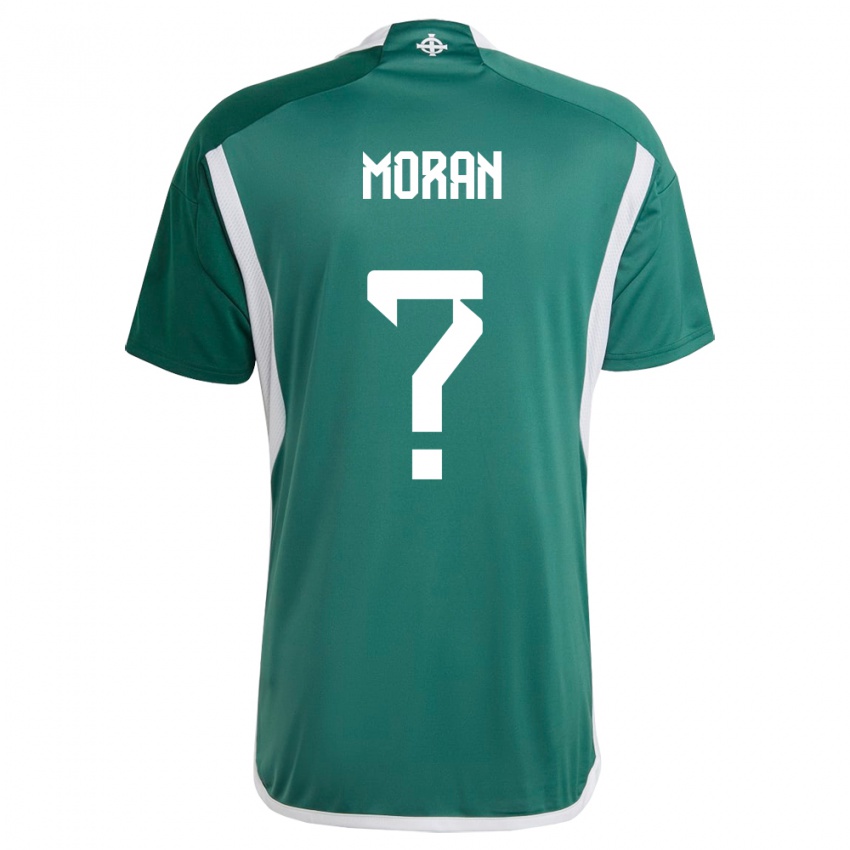 Criança Camisola Irlanda Do Norte Harry Moran #0 Verde Principal 24-26 Camisa