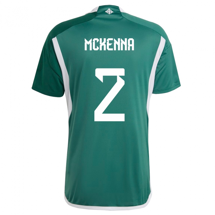 Criança Camisola Irlanda Do Norte Rebecca Mckenna #2 Verde Principal 24-26 Camisa