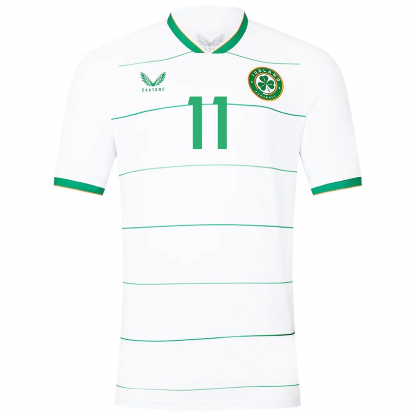 Criança Camisola Irlanda Ike Orazi #11 Branco Alternativa 24-26 Camisa