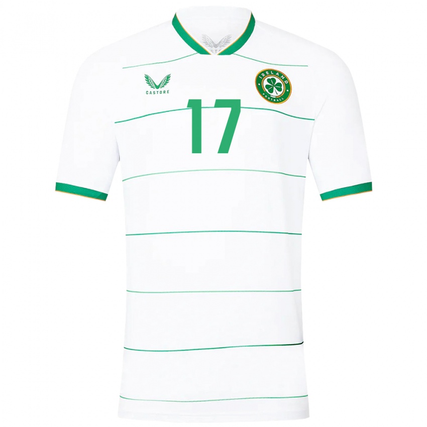 Criança Camisola Irlanda Jason Knight #17 Branco Alternativa 24-26 Camisa