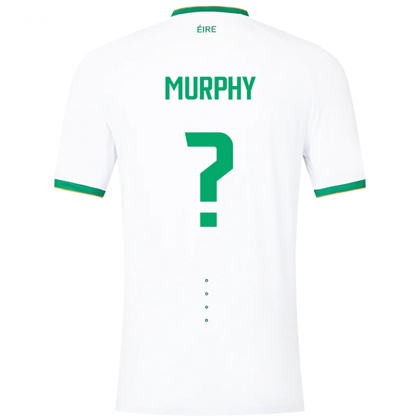 Criança Camisola Irlanda Adam Murphy #0 Branco Alternativa 24-26 Camisa