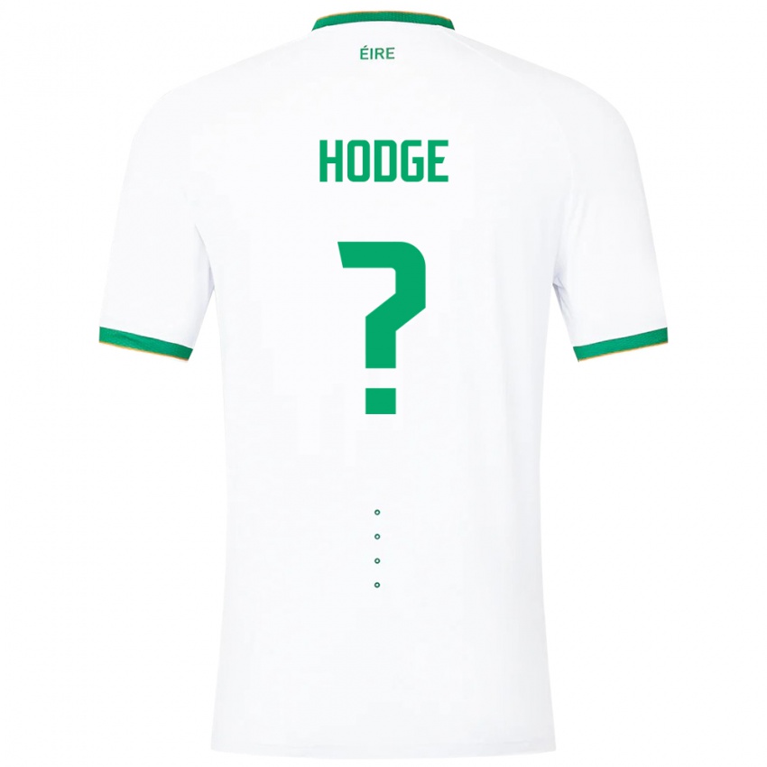 Criança Camisola Irlanda Joe Hodge #0 Branco Alternativa 24-26 Camisa