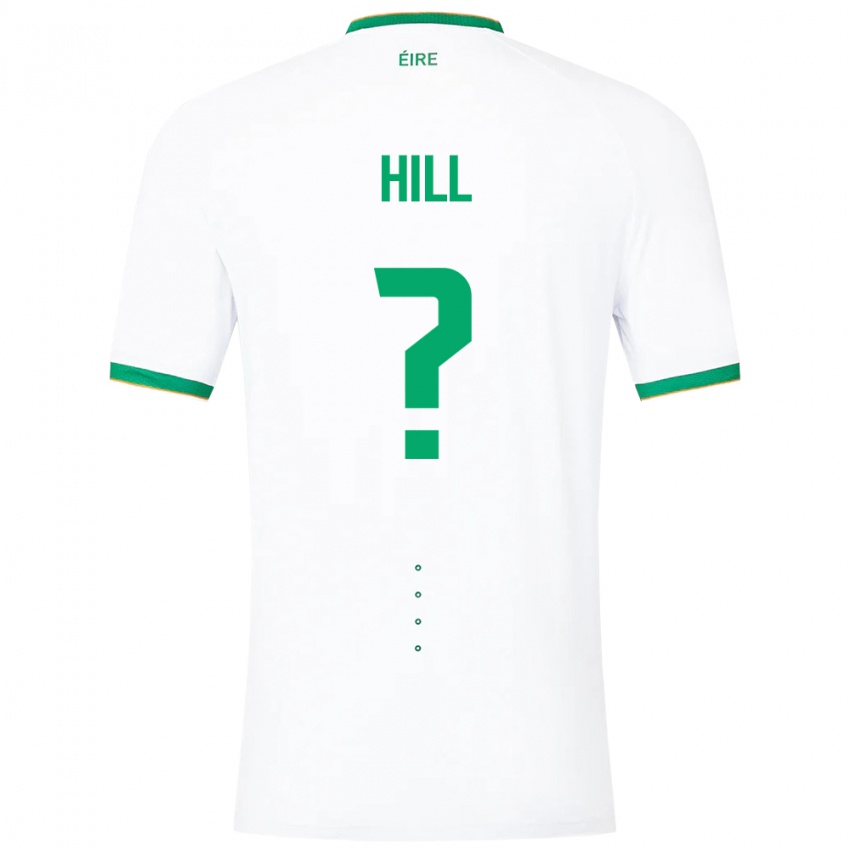 Criança Camisola Irlanda Tom Hill #0 Branco Alternativa 24-26 Camisa