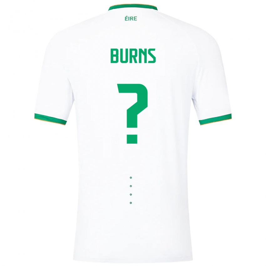 Criança Camisola Irlanda Darragh Burns #0 Branco Alternativa 24-26 Camisa