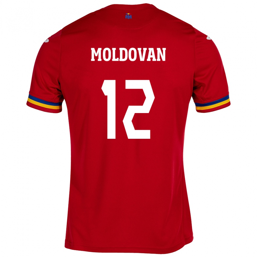 Criança Camisola Romênia Horaţiu Moldovan #12 Vermelho Alternativa 24-26 Camisa