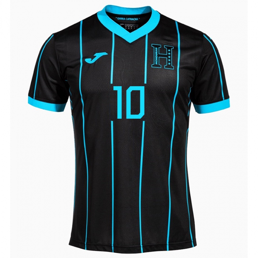 Criança Camisola Honduras Roberto Osorto #10 Preto Alternativa 24-26 Camisa