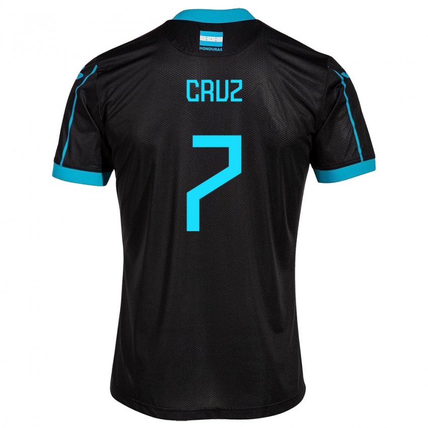 Criança Camisola Honduras Nixon Cruz #7 Preto Alternativa 24-26 Camisa