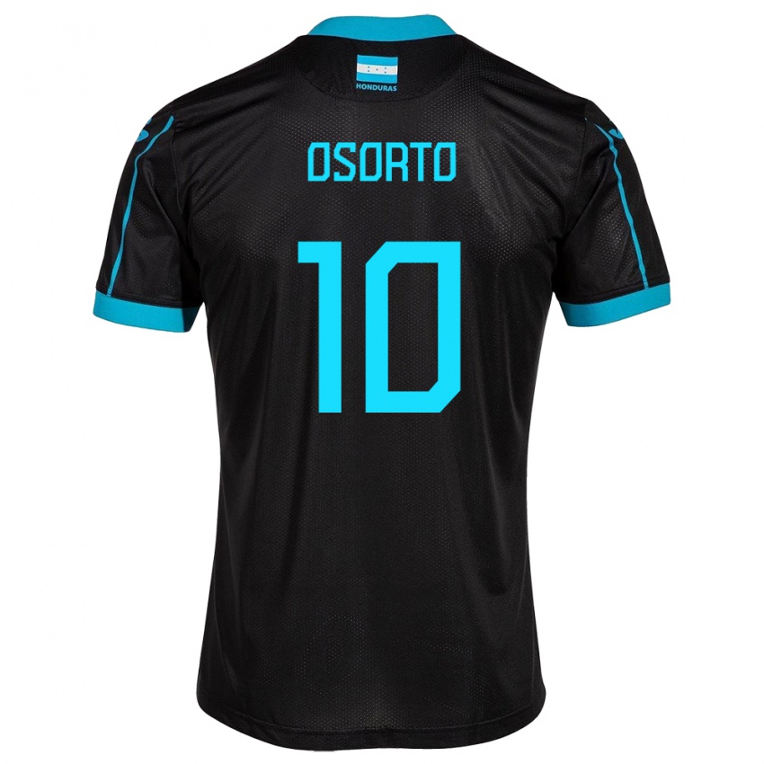 Criança Camisola Honduras Roberto Osorto #10 Preto Alternativa 24-26 Camisa