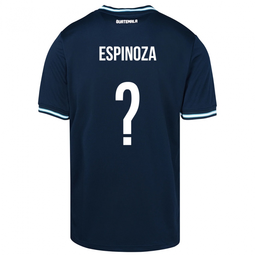 Criança Camisola Guatemala José Espinoza #0 Azul Alternativa 24-26 Camisa