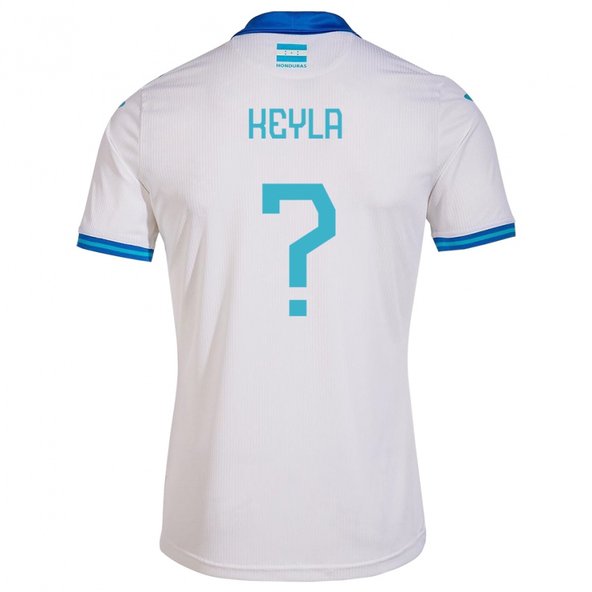 Homem Camisola Honduras Keyla Aguilar #0 Branco Principal 24-26 Camisa