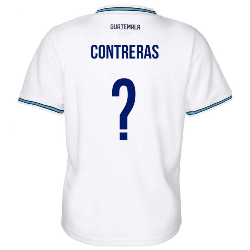 Homem Camisola Guatemala Betzael Contreras #0 Branco Principal 24-26 Camisa