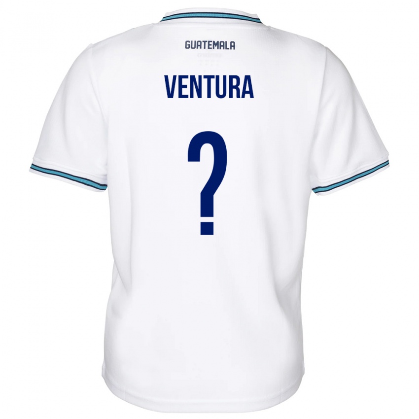 Homem Camisola Guatemala Lesly Ventura #0 Branco Principal 24-26 Camisa