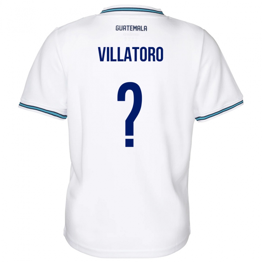 Homem Camisola Guatemala Grace Villatoro #0 Branco Principal 24-26 Camisa