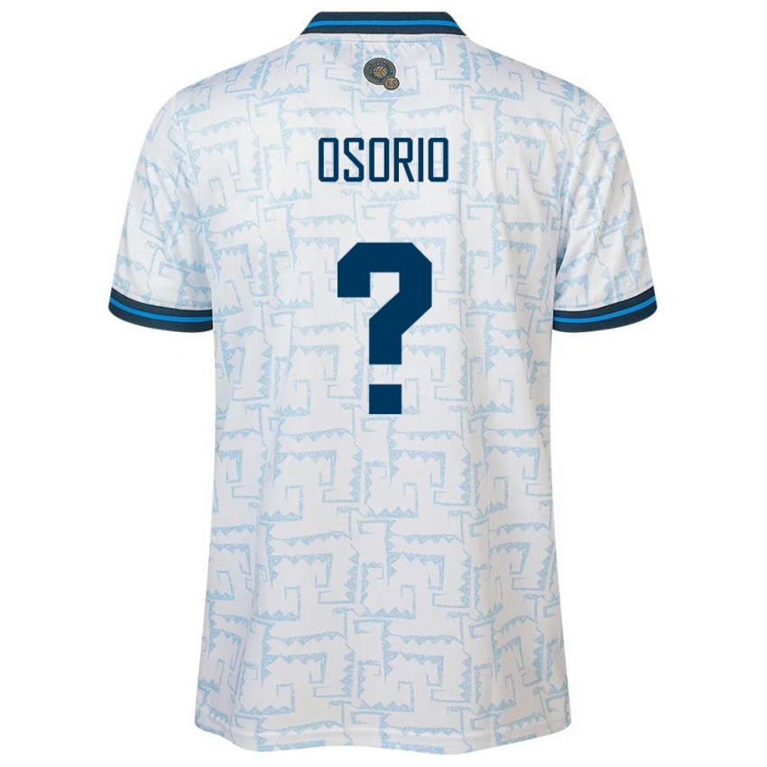 Homem Camisola El Salvador Harold Osorio #0 Branco Alternativa 24-26 Camisa