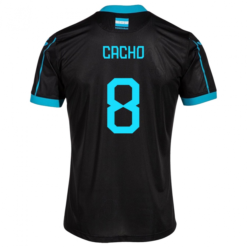 Homem Camisola Honduras Daylor Cacho #8 Preto Alternativa 24-26 Camisa