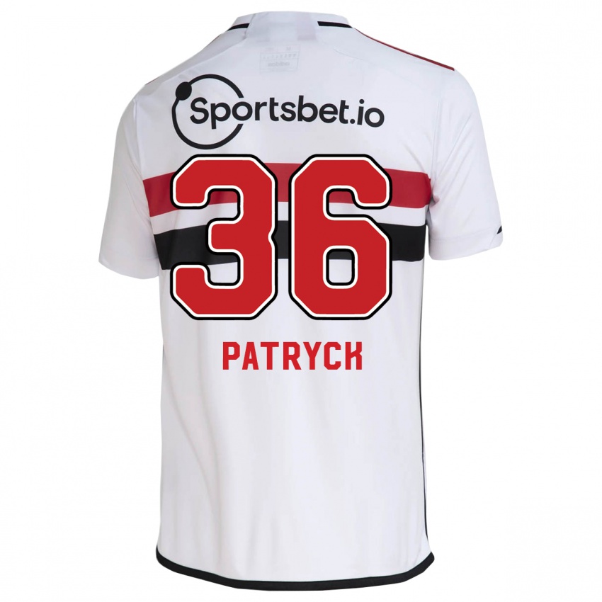 Criança Camisola Patryck #36 Branco Principal 2023/24 Camisa