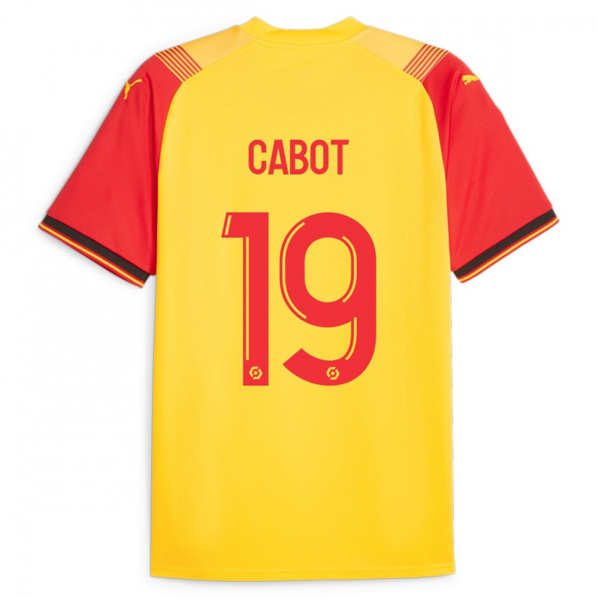 Criança Camisola Jimmy Cabot #19 Amarelo Principal 2023/24 Camisa