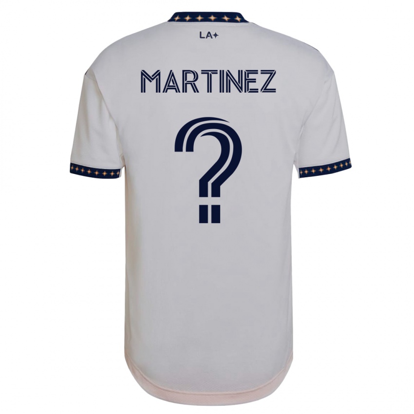 Criança Camisola Enrique Martinez #0 Branco Principal 2023/24 Camisa