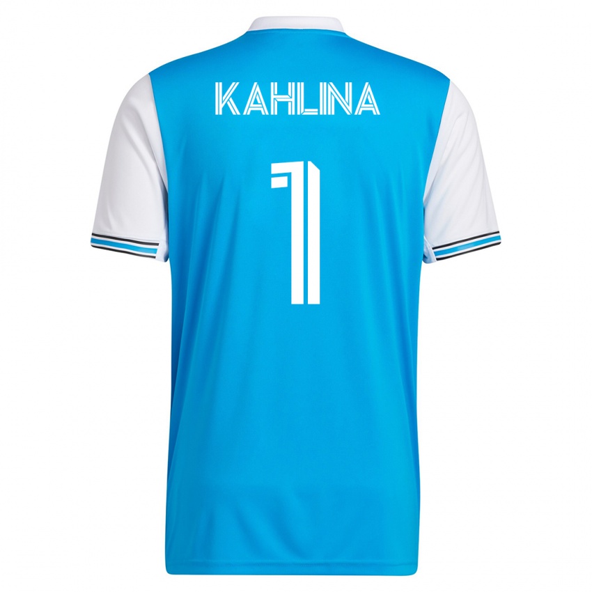 Criança Camisola Kristijan Kahlina #1 Azul Principal 2023/24 Camisa