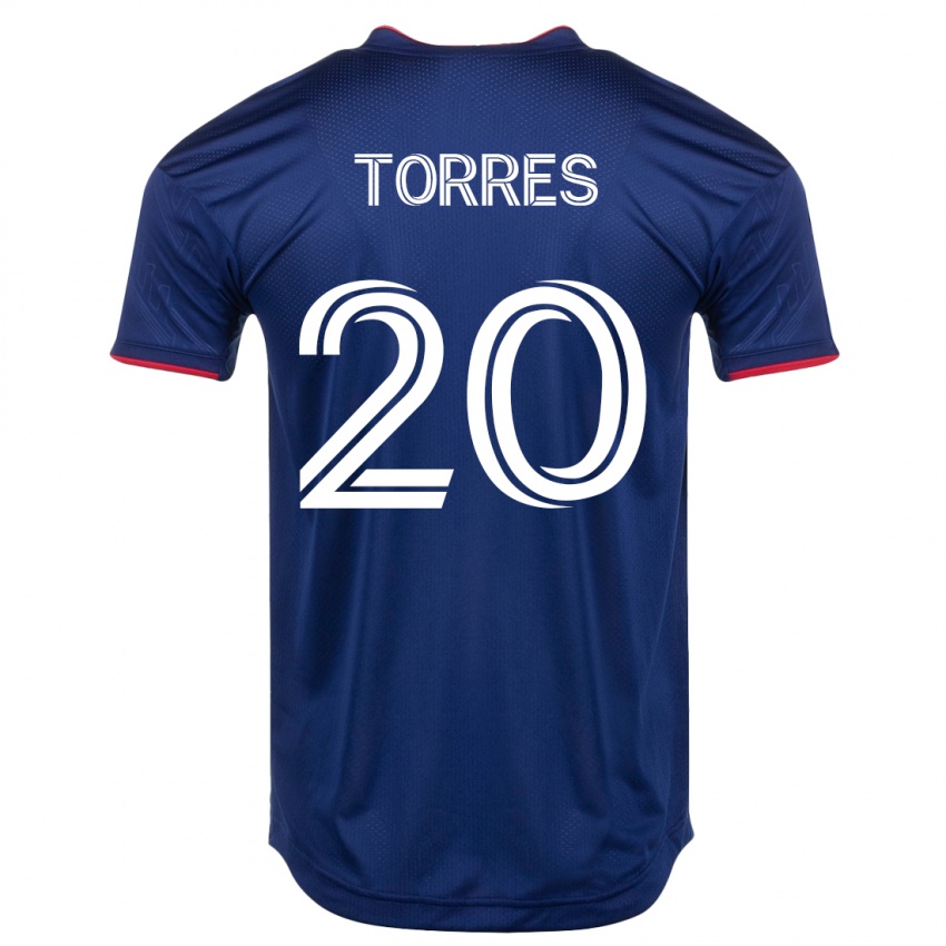 Criança Camisola Jairo Torres #20 Marinha Principal 2023/24 Camisa