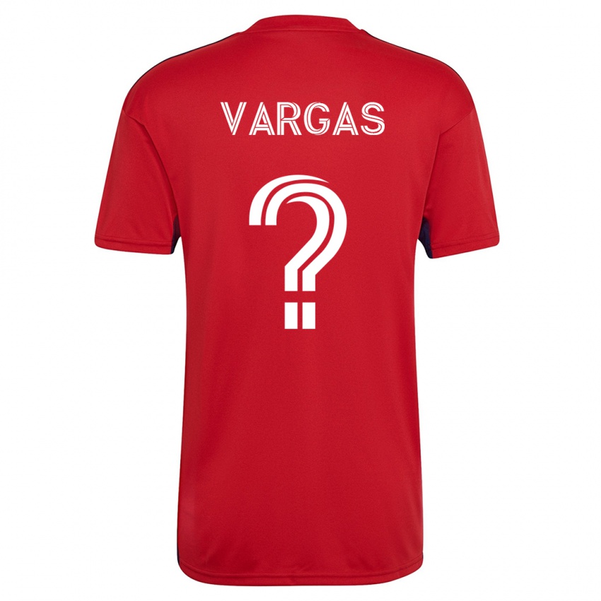 Criança Camisola Nayrobi Vargas #0 Vermelho Principal 2023/24 Camisa