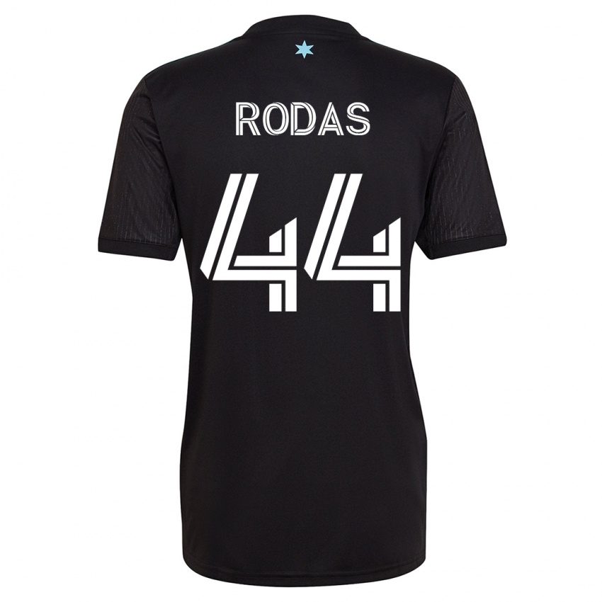 Criança Camisola Geremy Rodas #44 Preto Principal 2023/24 Camisa