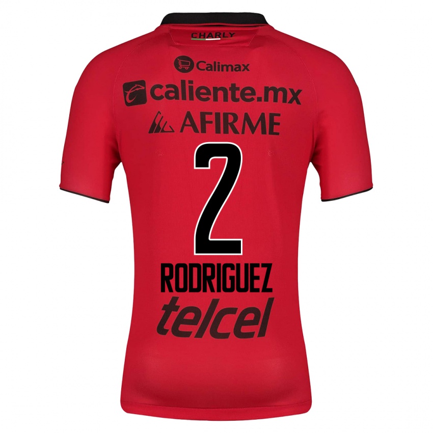 Criança Camisola Antonio Rodríguez #2 Vermelho Principal 2023/24 Camisa