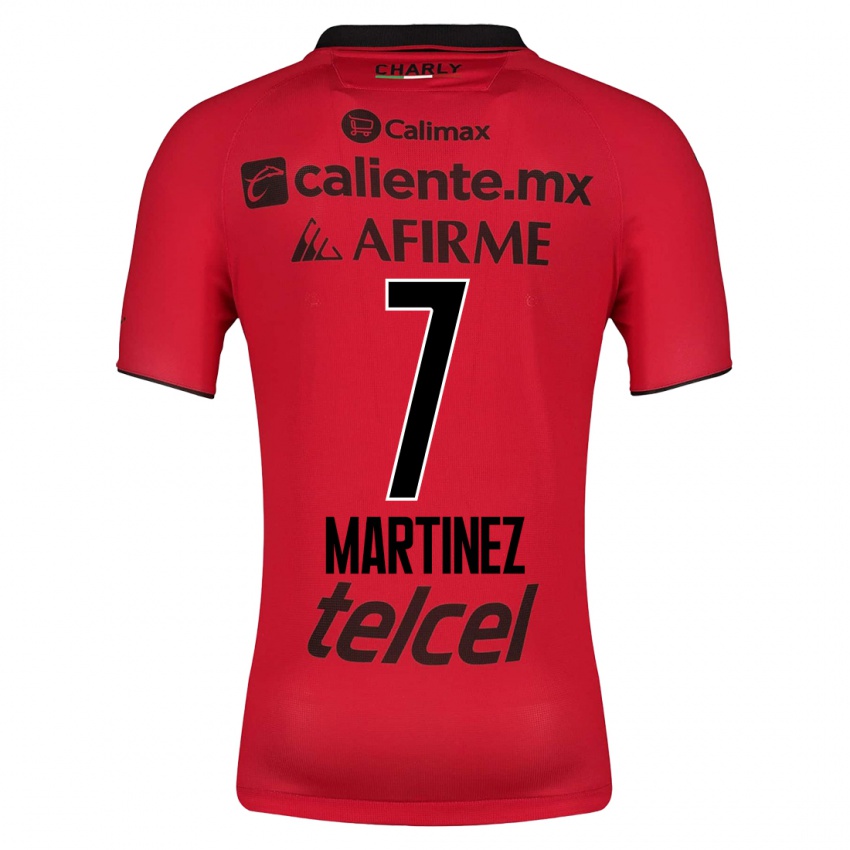 Criança Camisola Alejandro Martínez #7 Vermelho Principal 2023/24 Camisa
