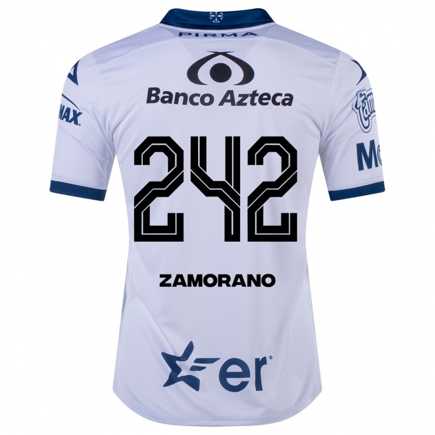 Criança Camisola Leonardo Zamorano #242 Branco Principal 2023/24 Camisa