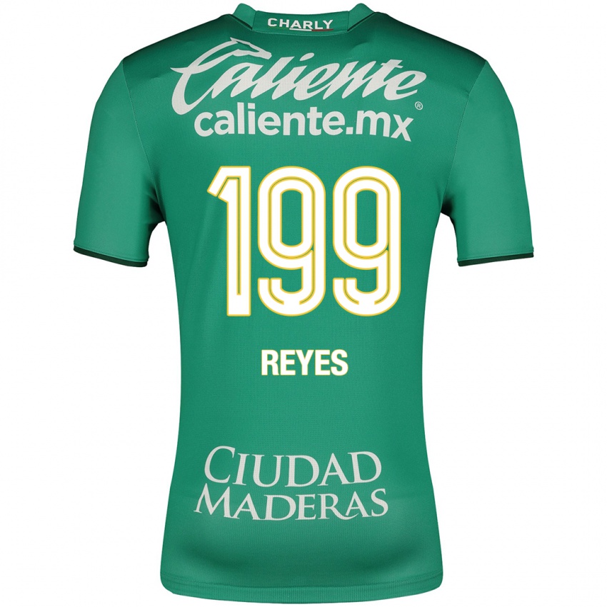 Criança Camisola Jonathan Reyes #199 Verde Principal 2023/24 Camisa