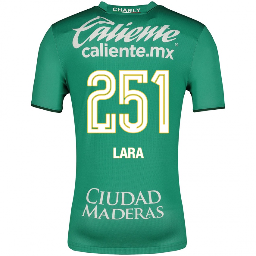 Criança Camisola Tristán Lara #251 Verde Principal 2023/24 Camisa