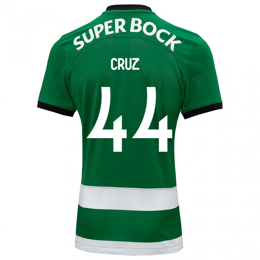 Criança Camisola Marco Cruz #44 Verde Principal 2023/24 Camisa