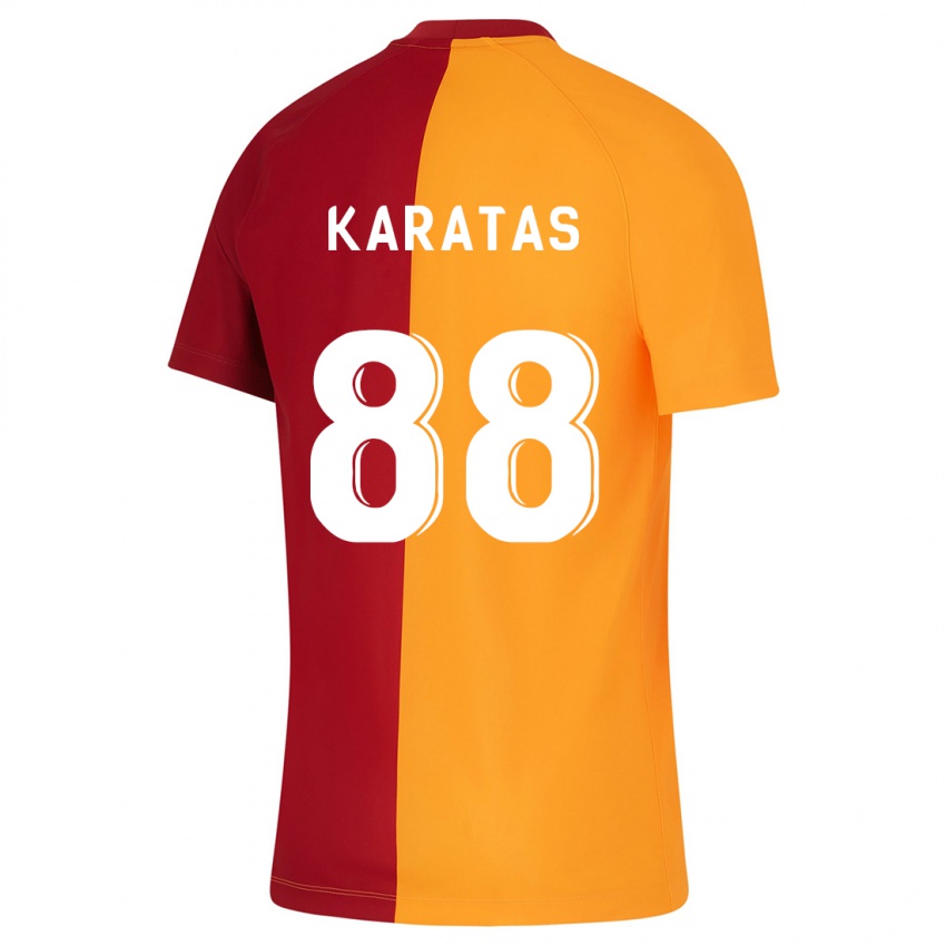 Criança Camisola Kazımcan Karataş #88 Laranja Principal 2023/24 Camisa