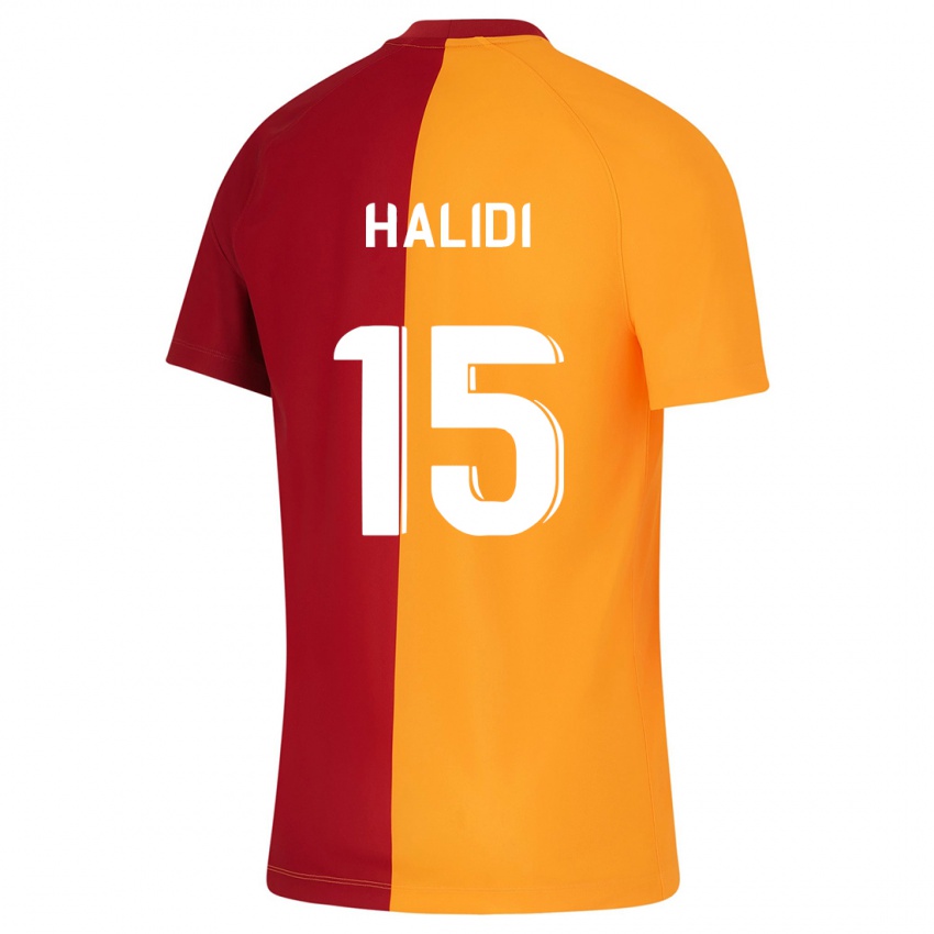 Criança Camisola Isa Halidi #15 Laranja Principal 2023/24 Camisa