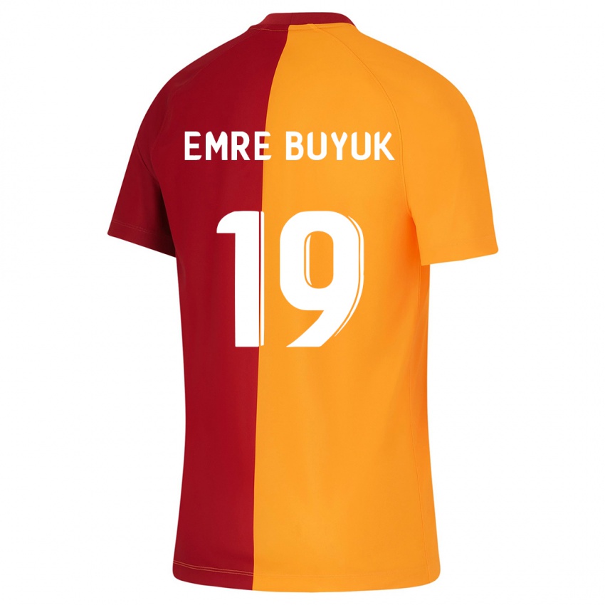 Criança Camisola Enes Emre Büyük #19 Laranja Principal 2023/24 Camisa