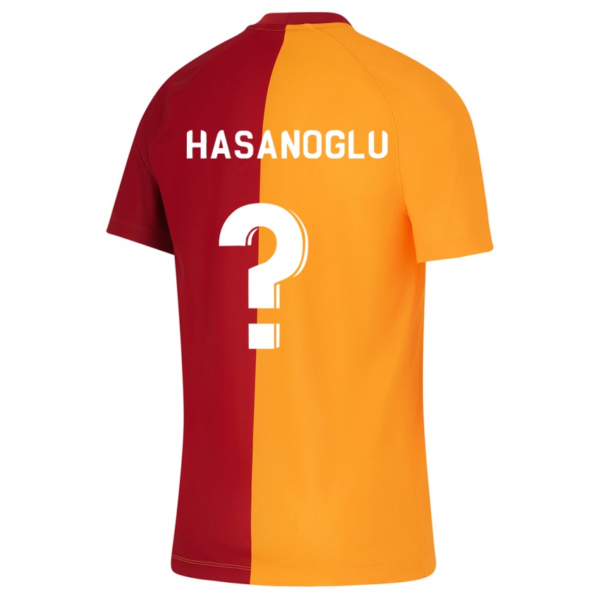 Criança Camisola Cinar Hasanoglu #0 Laranja Principal 2023/24 Camisa