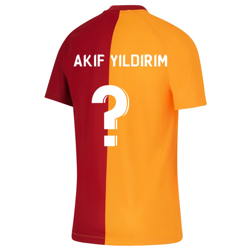 Criança Camisola Mehmet Akif Yıldırım #0 Laranja Principal 2023/24 Camisa