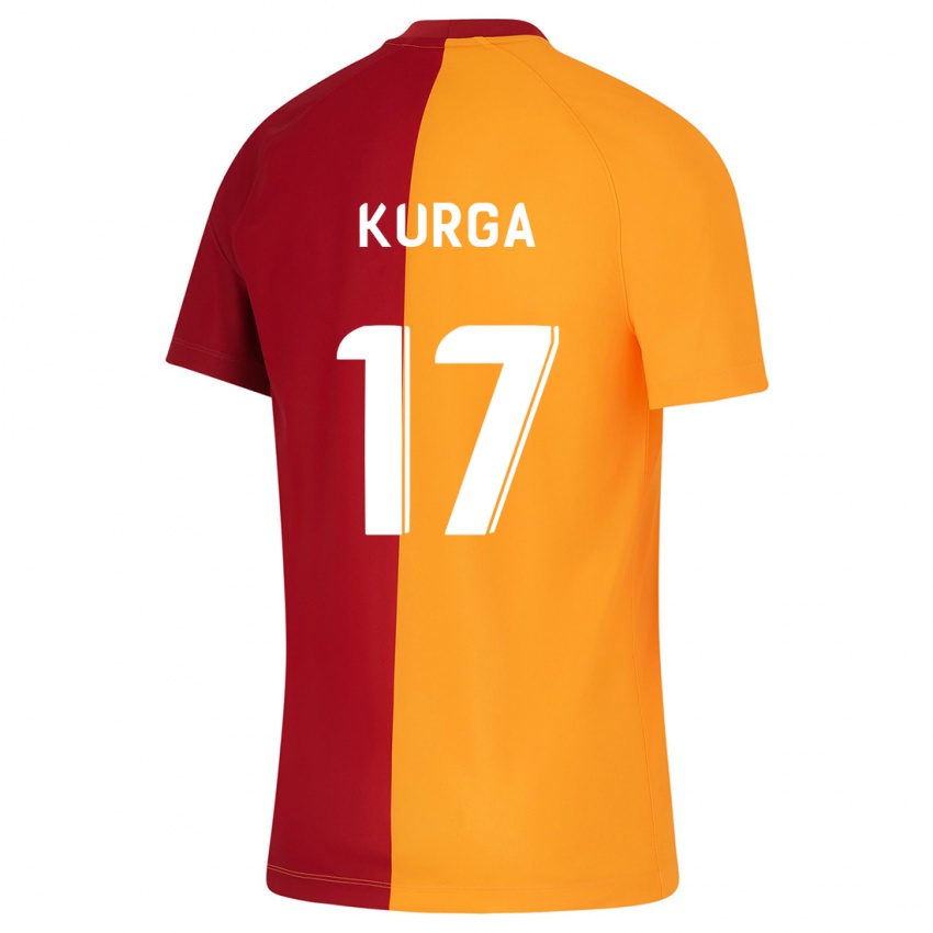 Criança Camisola Handan Kurğa #17 Laranja Principal 2023/24 Camisa