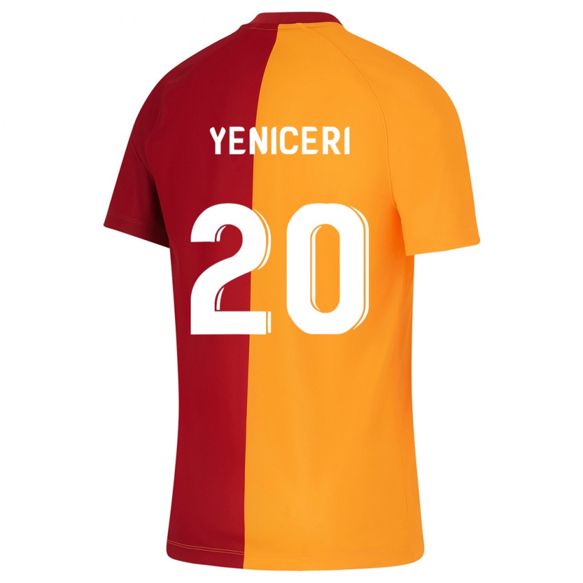 Criança Camisola Berna Yeniçeri #20 Laranja Principal 2023/24 Camisa